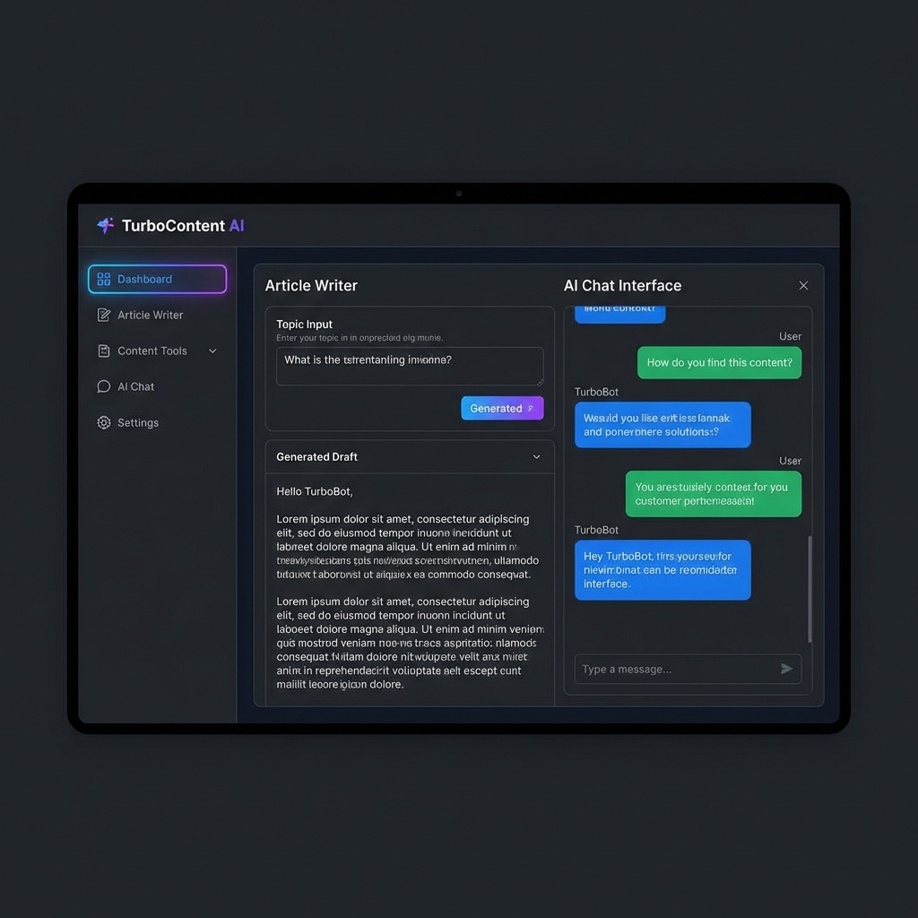 TurboContent AI Platform