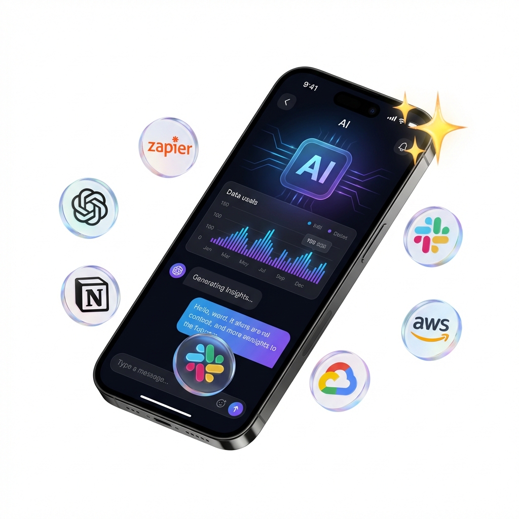 AI Automation Process with 3D Orbit